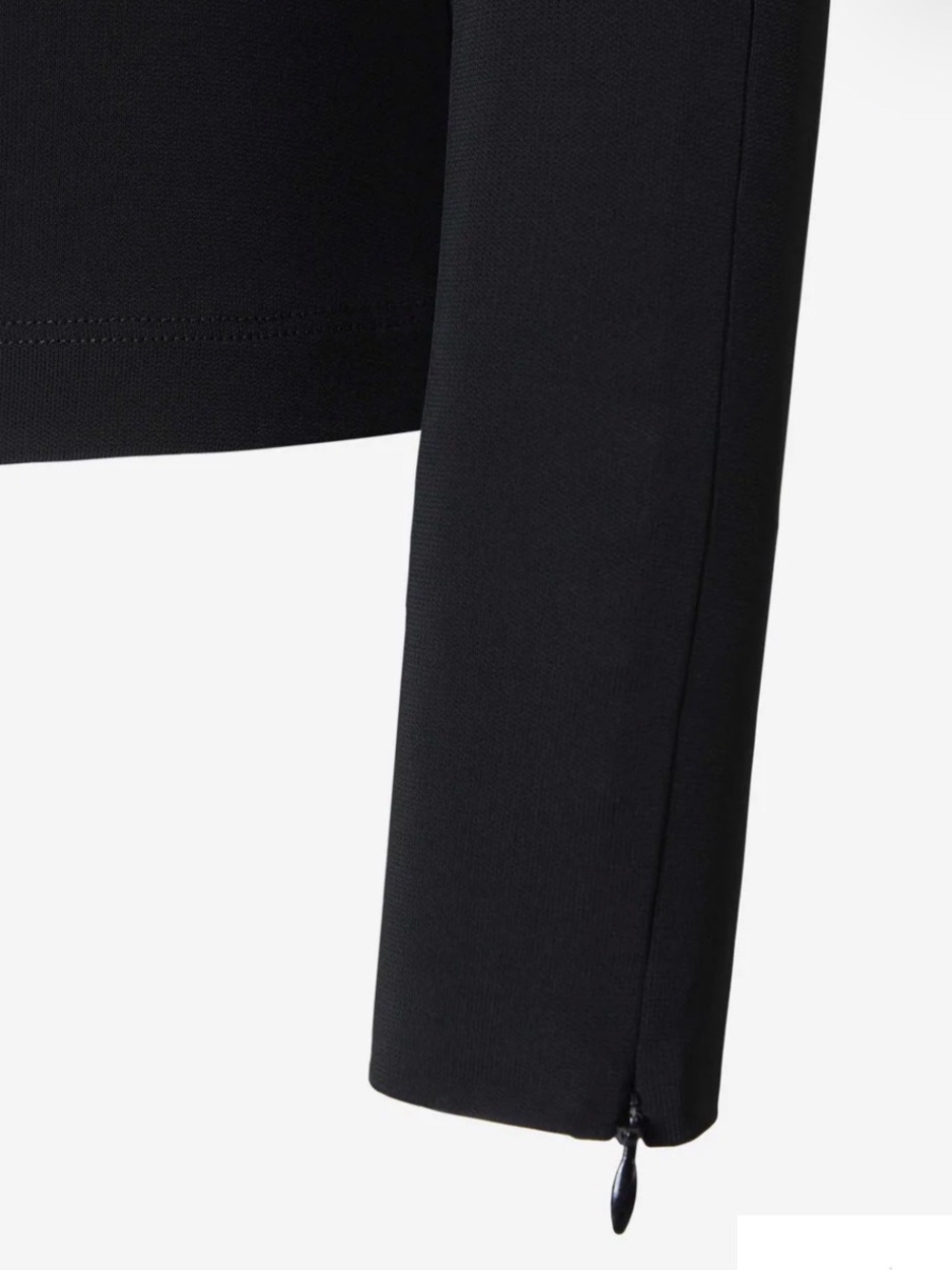 Victoria Beckham Black Cut Out Detail Long Sleeve Top NWT 8 US - Picture 2 of 11